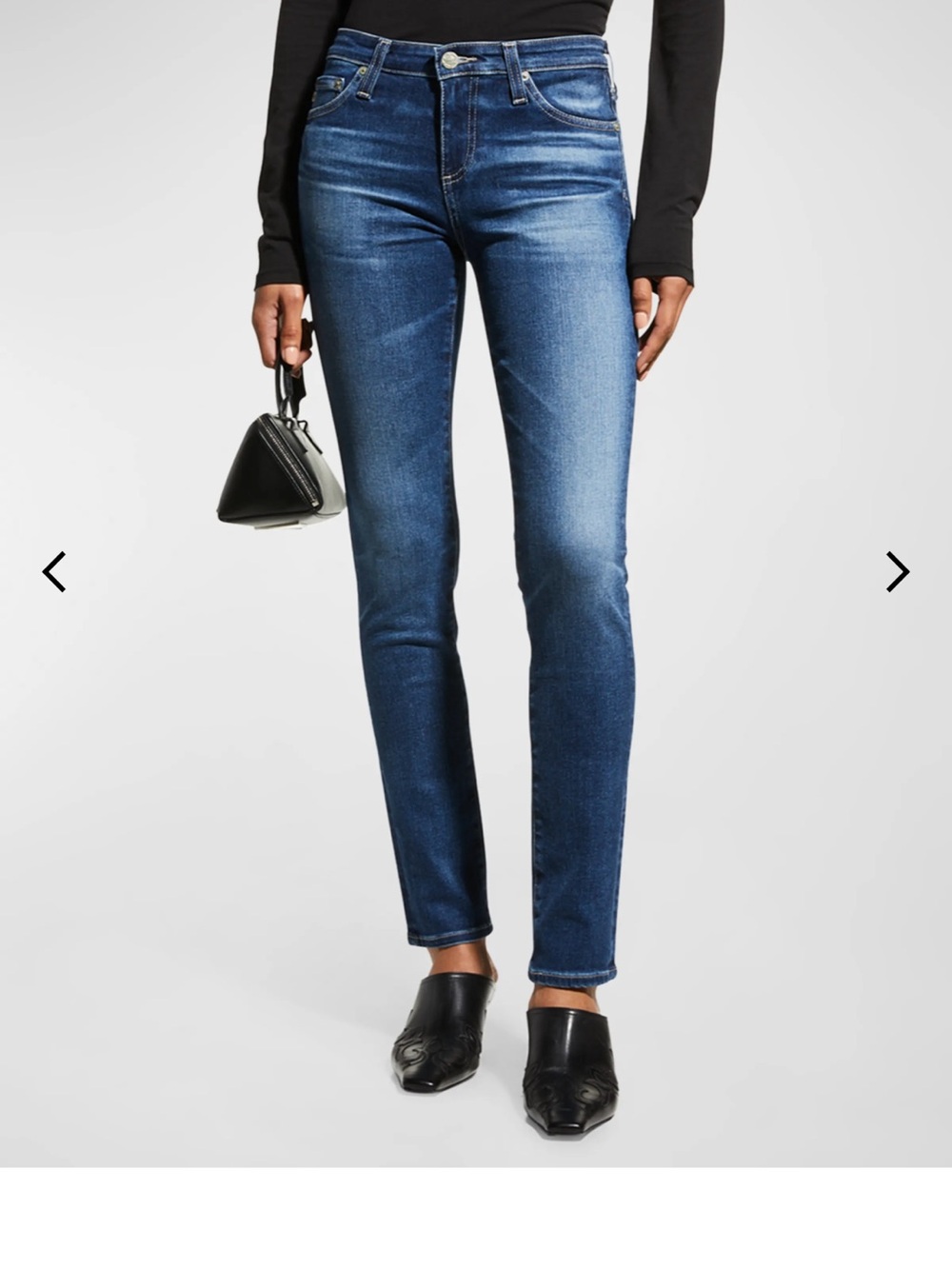AG Prima Mid-Rise Jean pre-worn with love ❤️